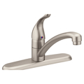 Moen One-Handle Kitchen Faucet Spot Resist Stainless 7425SRS